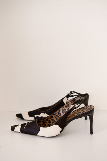 Dolce & Gabbana Vintage Pony Hair Heels
