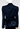 Emporio Armani blazer in black fur - back view