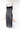 Fendi midi dress in black  sheer with FF monogram - angled view