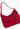 Fendi mamma bag in red suede with FF buckle, 2000s - back view