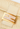 Fendi vintage baguette Bagb in gold textured leather with gold metal FF clasp - hardware close-up