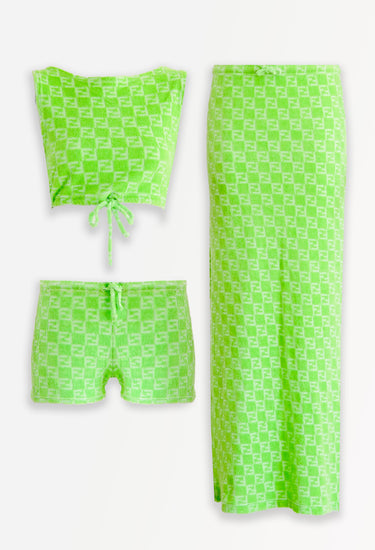 Fendi FF Vintage Terry Towel 3-Piece Set