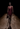 Ferragamo fringed midi skirt in Burgundy, 2024 - worn/try-on view