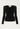 Gucci Sweetheart Neck Knit Top In Black