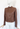 Gucci Tom Ford Era vintage leather jacket in brown, S_S 1999 - worn/try-on view