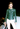 Gucci Tom Ford zip jacket in green leather, 1999 - worn-try-on view