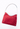 Gucci x Tom Ford The Nanny Bag in red velvet with GG monogram, F/W 1997 - angled view