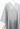 Issey Miyake vintage kaftan dress in silver metallic silver polyester fabric - top view