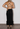 Jean Paul Gaultier Soleil ruffle skirt in black mesh, 1995 - back view