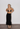 Jean Paul Gaultier Soleil ruffle skirt in black mesh, 1995 - worn/try-on view