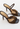Louis Vuitton Damier mules in checkerboard pony hair leather - side profile