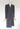 Max Mara Vintage blazer coat in grey with self-tie belt - front view