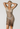 Natalia Fedner dress in metal chain links mesh - worn/try-on view