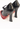 Prada Mary Jane dipped heels in two-toned  red dipped-effect rubber uppers and black leather, 2012 - material/texture close-up