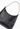 Prada oversized handle bag in black leather with silver-tone metal handle - angled view
