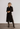 Prada vintage coat in brown suede - worn/try-on view