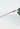 Prada vintage rimless sunglasses in dark bottle green oval lenses with with sculptural silver-tone arms with "CC" hardware - hardware close-up