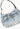 Prada vintage Cleo beaded bag in silver-toned silk satin - angled view