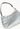 Prada vintage Cleo beaded bag in silver-toned silk satin - back view
