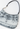 Prada vintage Cleo beaded bag in silver-toned silk satin - material/texture close-up
