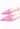 Prada vintage fringe kitten heels in Pink with  with tonal “PRADA” embroidery - side view