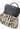 Prada shoulder bag in a fun black-and-ivory zebra motif - open view