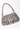 Prada shoulder bag in a fun black-and-ivory zebra motif - back view