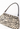 Prada shoulder bag in a fun black-and-ivory zebra motif - front view