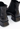 Prada vintage split sole boots in black leather, 1999 - back view