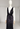 Roberto Cavalli maxi gown in black silk embellished with black sequins, 2007 - top view