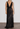 Roberto Cavalli maxi gown in black silk embellished with black sequins, 2007 - material/texture close-up