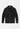 Saint Laurent cardigan in black plush chenille yarns infused with metallic lurex - front view