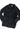 Saint Laurent cardigan in black plush chenille yarns infused with metallic lurex - angled view