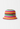 Valentino crochet bucket hat in rainbow palette raffia - front view