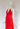Valentino vintage ruffle gown in red silk, 2000’s - angled view