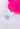 Valentino knee shorts in neon pink  wool-blend crepe - label close-up