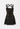 Versace Bondage Buckle Strap Wool Dress