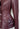 Versace hourglass jacket in burgundy leather, 2024 - material/texture close-up