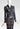Versace x Dua Lipa maxi dress in black silk with polka dot and butterfly motif with Medusa-buckle belt- top view
